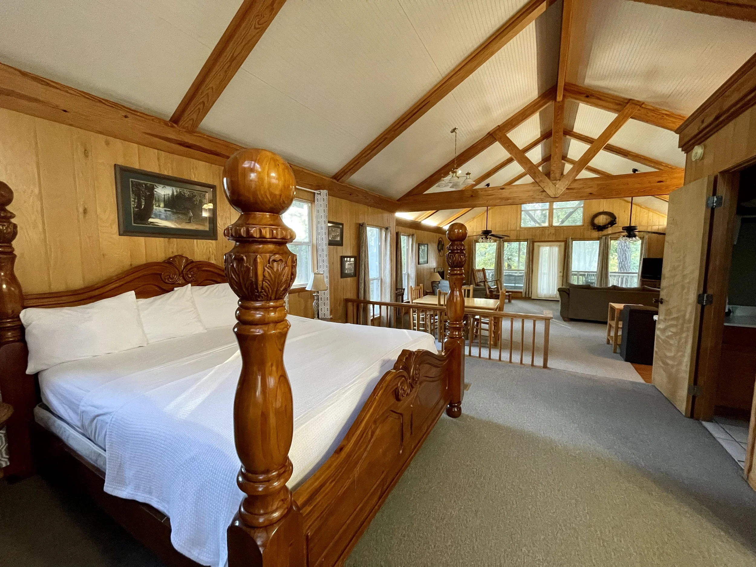 Sleeping accommodations at Wildwood resort